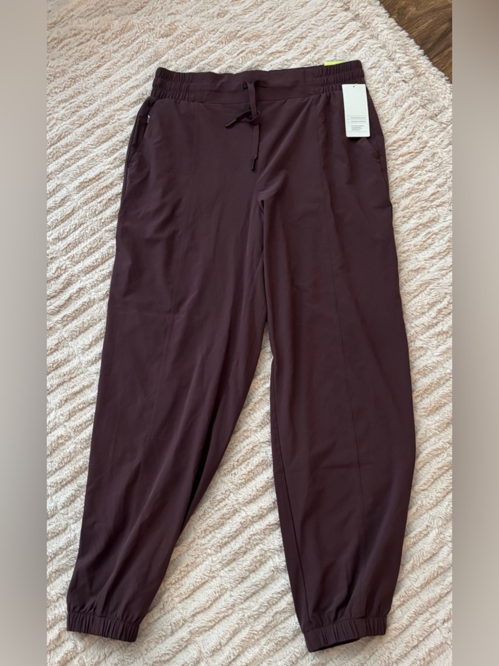 all in motion Women's Burgundy Drawstring Joggers